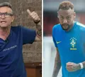 Neto perde a paciência com Neymar após choro na Copa: 'Não faz um gol'
