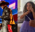 São João de Caruaru: filha de Léo Santana cai na dança com show do pai