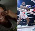 Viviane Araújo tem crise de riso com luta de Davi Brito e Bambam; veja
