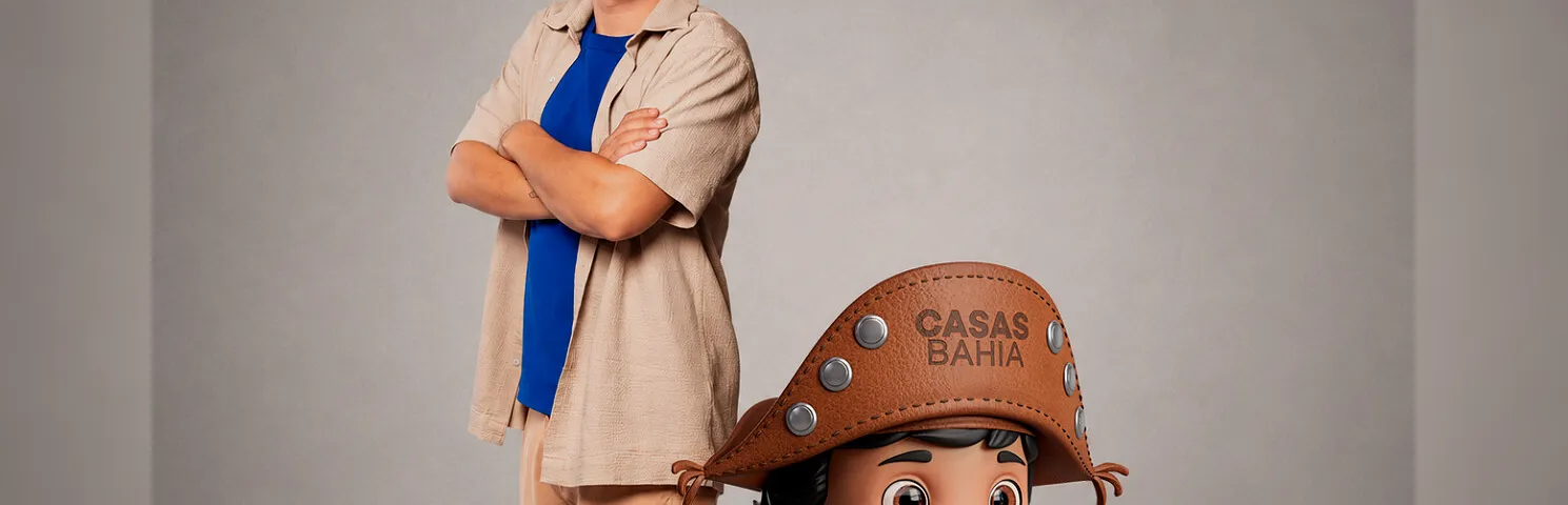 Casas Bahia celebra raízes com João Gomes e o retorno do Baianinho