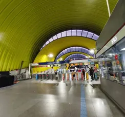 Homem é preso após ferir duas pessoas em estação de metrô de Salvador