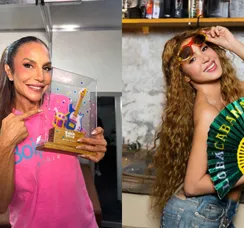 Ivete Sangalo mostra ‘camarote’ para show de Shakira em hotel de luxo