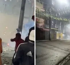 Jovem atingido por rojão segue em coma e tem crises pós-traumáticas