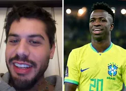 Zé Felipe reaparece após polêmica com Vini Jr. na Copa: 'Tomei umas'