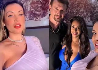 Antes do filho, Andressa Urach gravou vídeo íntimo com pai e ex-sogra