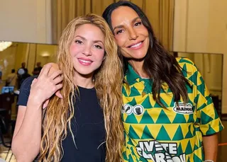 Ivete Sangalo se derrete em declaração para Shakira: 'Amada amiga'