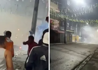 Jovem atingido por rojão segue em coma e tem crises pós-traumáticas