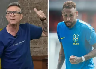 Neto perde a paciência com Neymar após choro na Copa: 'Não faz um gol'