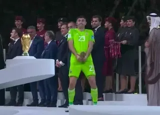O indecoroso gesto obsceno que encerrou a última Copa do Mundo