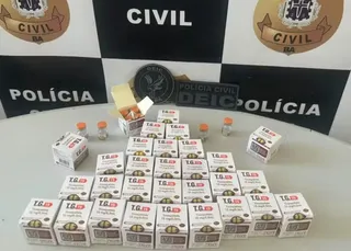 Polícia apreende mais de 100 canetas emagrecedoras na Bahia