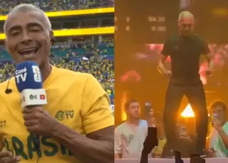 Romário é detonado após comemorar vitória na Copa em boate: 'Bizarro'