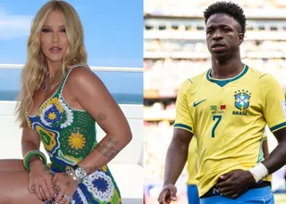 Vini Jr reage a foto de Virginia e web aponta volta: 'Tá apaixonado'