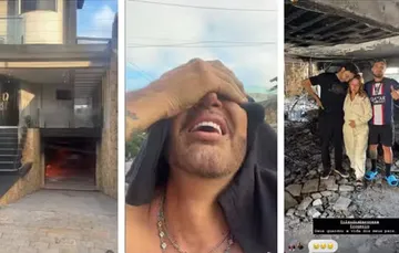 Casa dos pais de MC Gui é destruída por incêndio em SP; VÍDEOS
