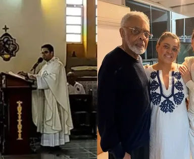 Padre denunciado por intolerância se desculpa com família Gil em missa