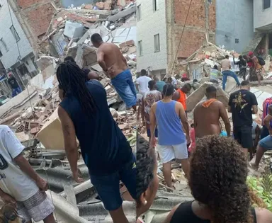 Prédio desaba e trabalhador morre em Salvador