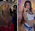 MC Mirella debocha após agressão e Andressa Urach rebate: ‘Fracassada’