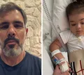 Juliano Cazarré expõe piora no estado de saúde da filha e pede orações