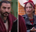 A Fazenda 18: Mayk bate-boca com Ariela após dinâmica: 'Deita e chora'
