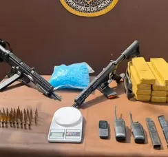 Polícia apreende drogas e fuzil após tiroteio em Salvador