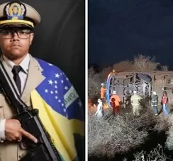 Soldado da PM é sepultado com honras militares após acidente de ônibus na BA