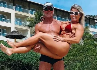 Conheça Cristianne, esposa do ator Kadu Moliterno, que bomba como musa do Only Fans