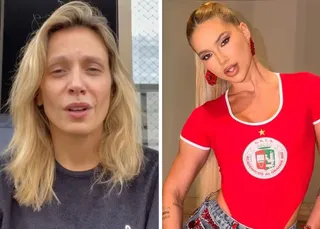 Luisa Mell critica ganhos de Virginia em live e dispara: 'Bilionária'