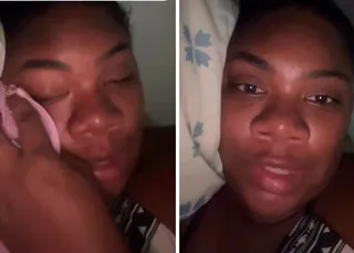 Raquel Brito chora ao revelar que não vai mostrar filho na internet
