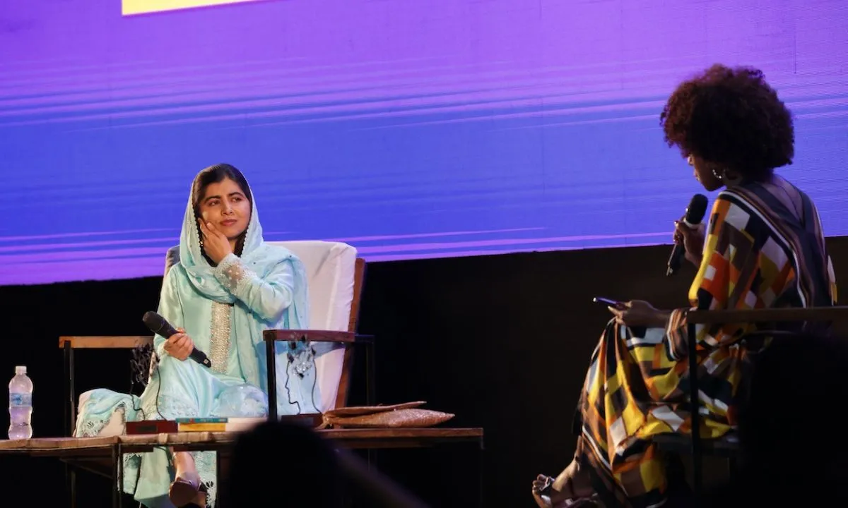 'Quero compartilhar mais', revela Malala em evento literário no Rio