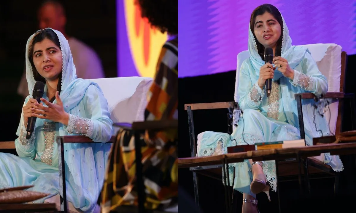 'Quero compartilhar mais', revela Malala em evento literário no Rio