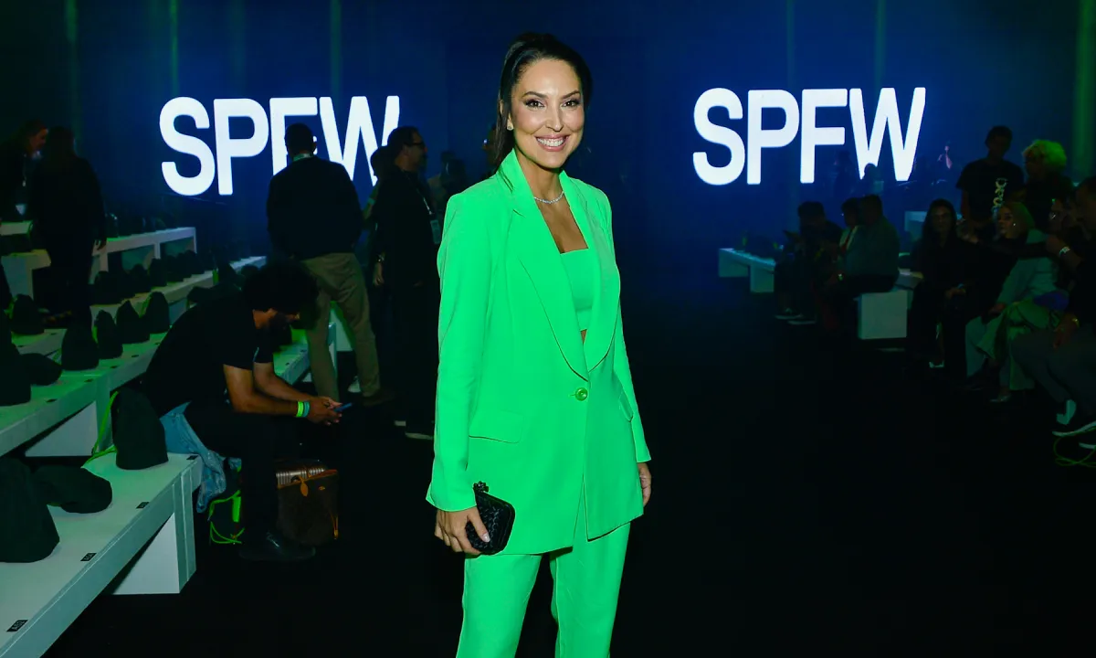 Veja famosos que passaram pelo primeiro dia de SPFW