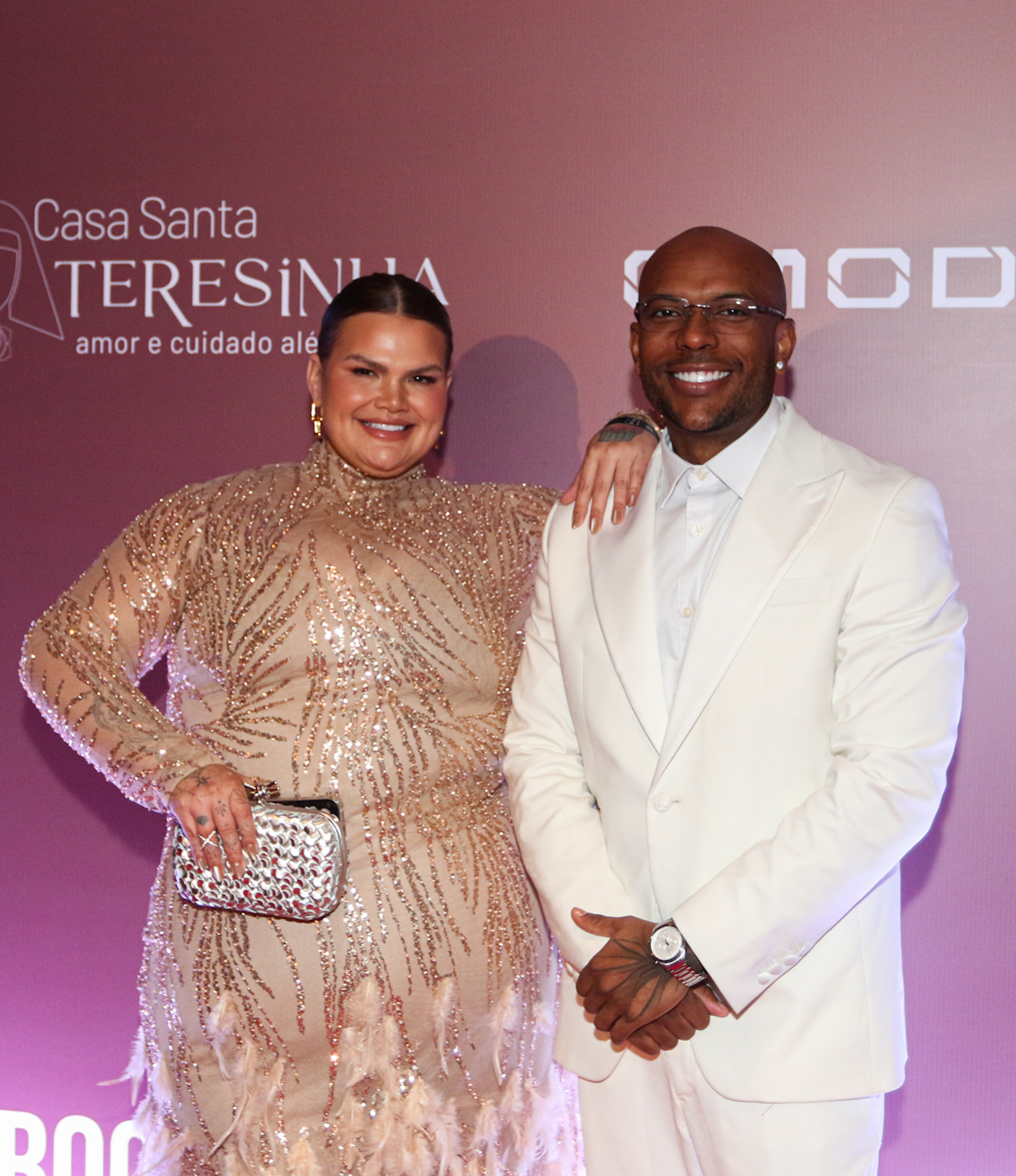 Thais Carla e marido