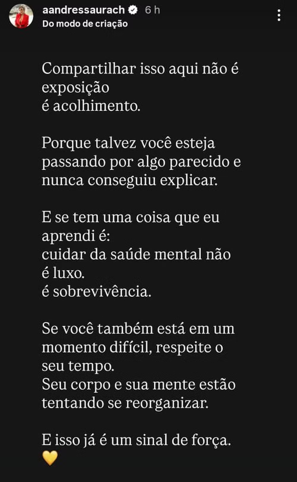 Andressa Urach revela surto e 5 dias de cama por Borderline