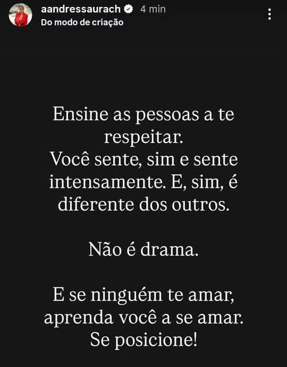 Andressa Urach revela surto e 5 dias de cama por Borderline