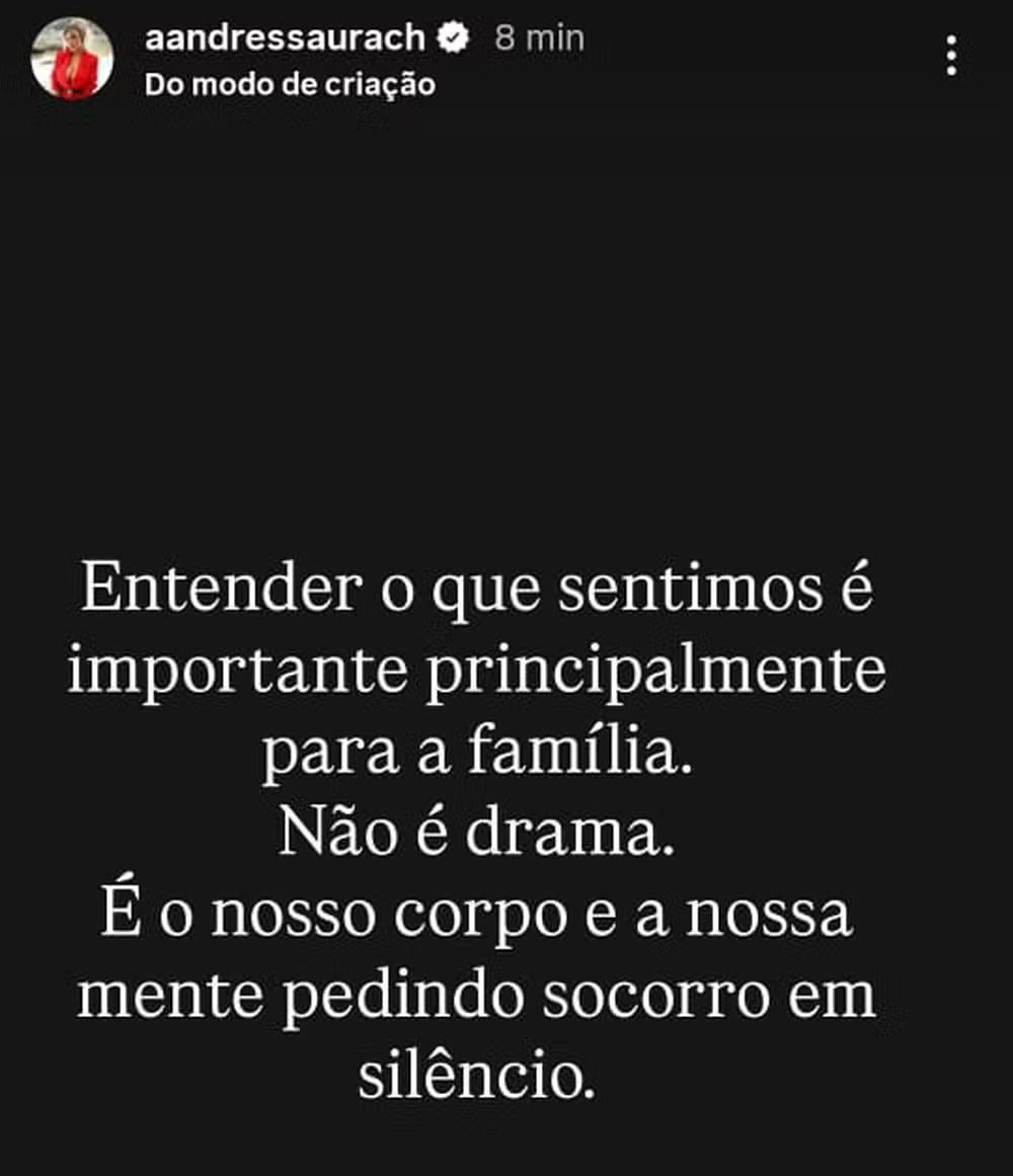 Andressa Urach revela surto e 5 dias de cama por Borderline