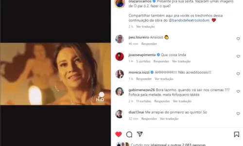 
				
					Lázaro Ramos divulga teaser de 'Ó Paí Ó 2'; assista
				
				