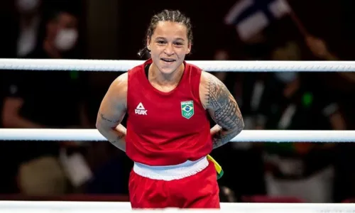 
				
					Baiana Bia Ferreira estreia com vitória no Mundial de Boxe
				
				