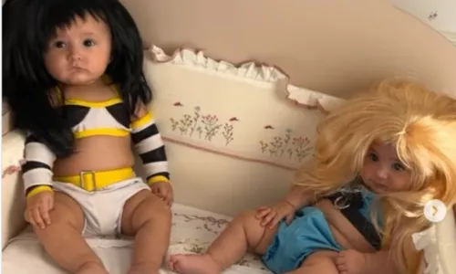 
				
					Scheila Carvalho reage a vídeo de gêmeas fantasiadas: 'Emocionei'
				
				