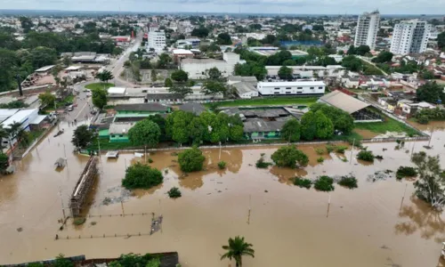 
				
					Ministros chegam a Rio Branco para visitar áreas afetadas
				
				