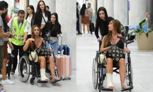 
				
					Nicole Bahls quebra pé em cruzeiro de Xuxa: 'Muita dor'
				
				