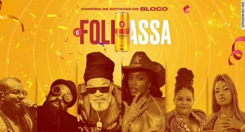 
				
					Devassa promove 'Trio Foliassa' para celebrar retorno do carnaval
				
				