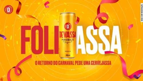 
				
					Devassa promove 'Trio Foliassa' para celebrar retorno do carnaval
				
				