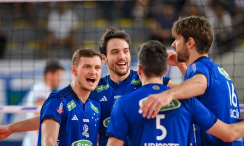 
				
					Com pódio 100% mineiro, Cruzeiro conquista sul-americano de vôlei
				
				