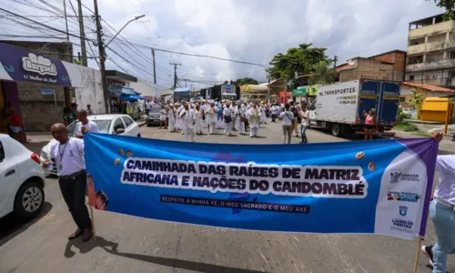 
				
					Caminhada na Bahia reforça luta contra racismo religioso
				
				