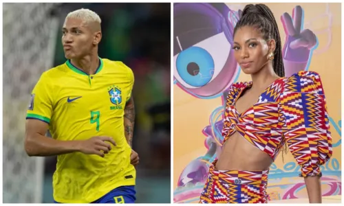 
				
					Tina diz ter beijado Richarlison, mas jogador nega; entenda
				
				