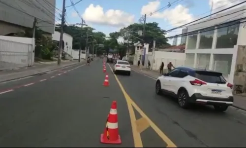 
				
					Trânsito da Avenida Milton Santos ganha faixa extra; saiba mais
				
				