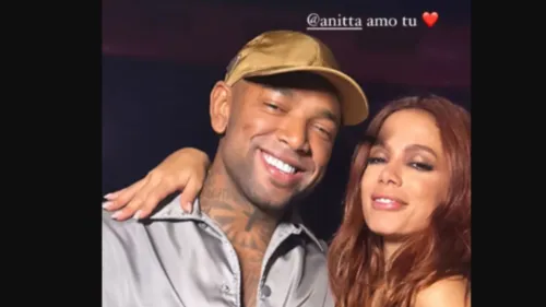 
				
					Nego do Borel e Anitta deixam desavenças de lado: 'Amo tu'
				
				