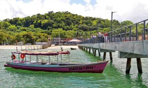 
				
					Obra no atracadouro de São Tomé de Paripe é entregue pelo governo
				
				