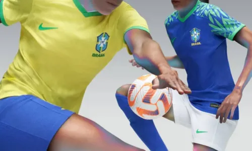 
				
					Seleção brasileira feminina apresenta novo uniforme
				
				