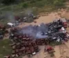 Incêndio destrói veículos em delegacia do sudoeste da Bahia