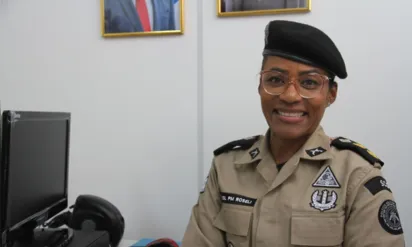 
		Conheça primeira mulher na história a comandar batalhão da PMBA